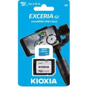 تصویر كارت حافظه ميكرو كيوكسيا مدل EXCERIA G2 V30 U3 A1 100MB/s ظرفيت 128 گيگابايت 