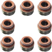 تصویر کاسه نمد ساق سوپاپ ویژن مدل XU7.XU7P.XUM مناسب برای پژو ۴۰۵ بسته ۸ عددی 