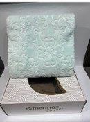 تصویر پتوی دو نفره چند رنگ پتو دوتایی اورجینال Merinos 