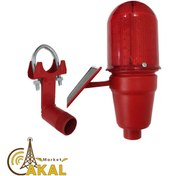 تصویر قیمت چراغ دکل سولار خورشیدی چشمک زن 