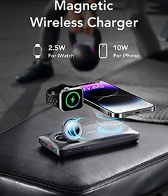 تصویر پاور بانک وایرلس برند وگر مدل VEGER MagMulti Wireless Power Bank 