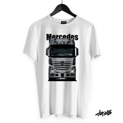 تصویر تیشرت طرح کامیون مرسدس بنز کلاسیک BENZ 