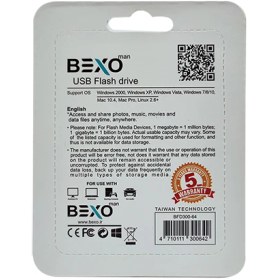 تصویر فلش مموری بکسو مدل B-322 ظرفیت 32 گیگابایت ا Flash Bexo B-322 32 GB Flash Bexo B-322 32 GB