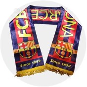 تصویر شال هواداری بارسلونا 