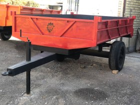 تصویر تریلی تراکتور نیسانی 2wheel Hydraulic Tractor Trailer