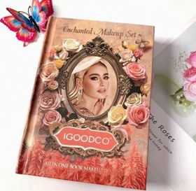 تصویر پالت سایه چشم کتابی ۵ صفحه ای IGOODCo 