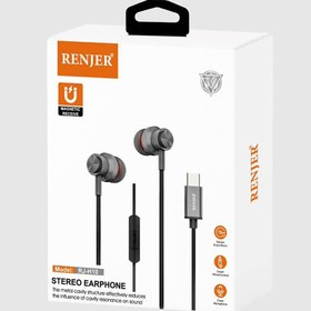 تصویر هدفون رنجر RJ-H10 RENJER Headphone RENJER RJ-H10 TYPE-C