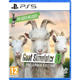 تصویر دیسک بازی Goat Simulator 3 نسخه Pre-Udder برای PS5 Goat Simulator 3 Pre-Udder PS5