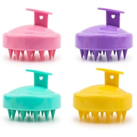 تصویر سرشور سیلیکونی و ماساژور سر 