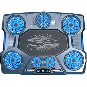 تصویر پایه خنک کننده لپتاپ و تبلت رادیاتوری Z32 Laptop Cooling Pad RGB Gaming Notebook Cooler Z32 Semiconductor Cooling pad