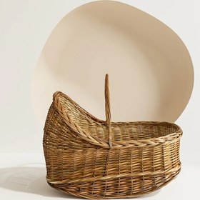 تصویر گهواره نوزاد حصیری مدل ۱۴۷ 