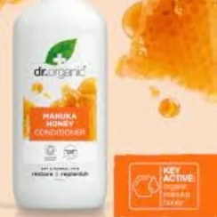 تصویر شامپو عسل دکتر ارگانیک مناسب موهای خشک Dr organic manuca honey shampoo