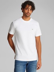 تصویر تی‌شرت گردن گرد با طرح چاپی برند calvin klein jeans Print Crew Neck T-Shirt