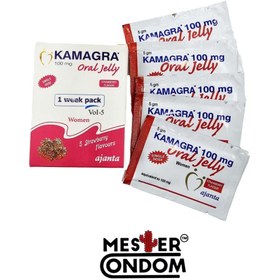 تصویر ژل خوراکی تحریک کننده قوی وافزایش میل جنسی بانوان کاماگرا KAMAGRA WOMEN 