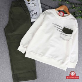 تصویر ست پسرانه کتان 