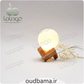 تصویر گوی نمک چراغدار قطر 8 