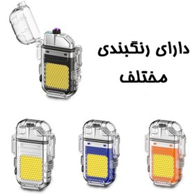 تصویر چراغ قوه کمپی فندک پلاسمایی COB COB Lighter LAMP