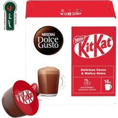 تصویر کپسول قهوه دولچه گوستو کیت کت 16 عددی Dolce Gusto Kit Kat 