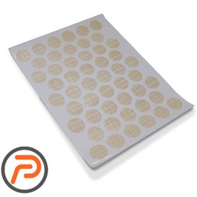 تصویر پولک چسبی پیچ کتان مات 