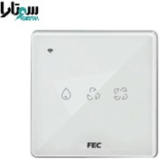 تصویر کلید کولر لمسی سفید FEC-SW-03-AC 