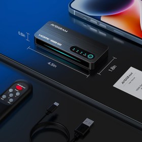 تصویر اسپلیتر 4پورت HDMI 4K AVIDGRAM 