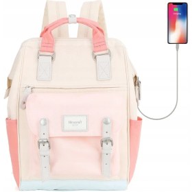 تصویر کوله پشتی هیماواری مدل 9018 با جنس برزنت مناسب لپ تاپ ۱۵.۶ اینچ 