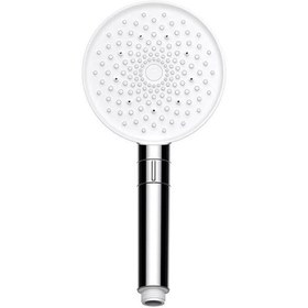 تصویر سردوش حمام میجیا شیائومی Xiaomi Mijia supercharged hand shower MJZYSCHS01DB کروم سفید رابط سه راهی شیائومی - xiaomi مدل سردوش حمام میجیا شیائومی Xiaomi Mijia supercharged hand shower MJZYSCHS01DB کروم سفید