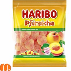 تصویر پاستیل هاریبو Haribo مدل pfirsiche با طعم هلو 175 گرم 