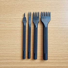 تصویر سمبه اریب زن دیاموند 4mm فولادی مشکی 