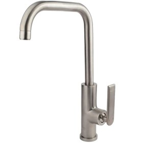 تصویر شیر ظرفشویی کسری مدل آمازون رنگ کروم مات 