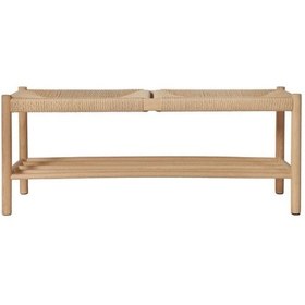 تصویر نیمکت با نشیمن کنفی لِویرا 