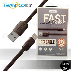 تصویر کابل تبدیل USB به لایتنینگ هوکو مدل X9 طول 1 متر Hoco X9 USB To Lightning Cable 1m