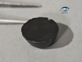 تصویر عقیق جزع تیره طبیعی 2.3 گرم 