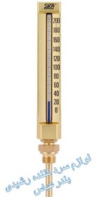تصویر ترمومتر الکلی اتصال از زیر برند سیکا (0 تا 200 درجه سانتی گراد) ا Sika 174 Industrial Thermometers Sika 174 Industrial Thermometers