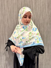 تصویر روسری نیلوفرانه 