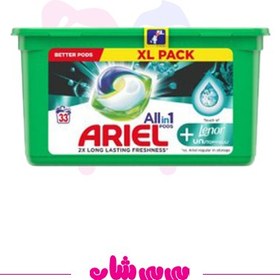 تصویر قرص اریل بالشتکی 33 عددی 