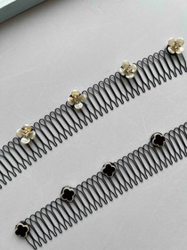 تصویر وزگیر مو - گل مشکی 