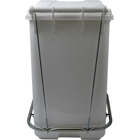 تصویر سطل تفکیک زباله 12 لیتری ایده آل trash bin