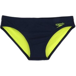 تصویر مایو اسلیپ مردانه طرح Speedo سرمه ای 