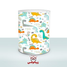 تصویر سبد اسباب بازی و سبد لباسی کودک نوجوان پسرانه دایناسورها ۳ 