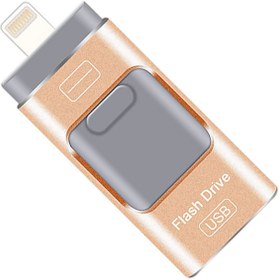 تصویر فلش مموری فلش درایو Flash Drive 256GB Dual Storage For iOS , Android and PC 
