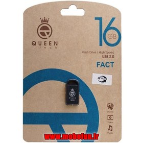 تصویر فلش مموری کوئین تک مدل FACT ظرفیت 16 گیگابایت Queen tech Fact Flash Memory 16GB