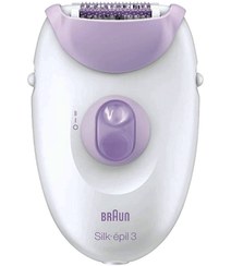 تصویر ست اپیلاتور سیلک اپیل 3 مدل 3-440 سفید/صورتی/نقره‌ای برند braun Silk Epil 3 3-440 epilator Set White/Pink/Silver