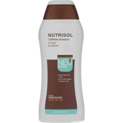 تصویر شامپو ضد ریزش نوتریسل کافئین NEUDERM Neuderm Nutrisol Caffeine Shampoo