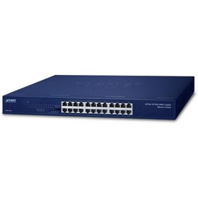 تصویر سوئیچ 24 پورت گیگابیت پلانت مدل PLANET GSW-2401 24-Port 10/100/1000BASE-T Gigabit Ethernet Switch