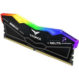 تصویر رم T-Force DELTA RGB DDR5 16GB 6000MHz CL38 - Black 