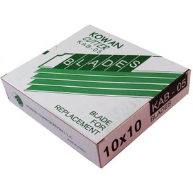 تصویر تیغ کاتر مدل k-20 بسته 20 عددی 