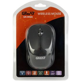 تصویر موس بی سیم Great GR-W920 Great GR-W920 Wireless Mouse