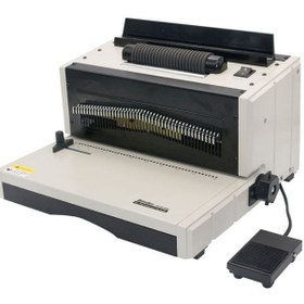 تصویر دستگاه صحافی مارپیچ برقی مدل AX 8809 Electric spiral binding machine model 8809