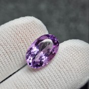 تصویر نگین سنگ آمیتیست پاک معدنی ۷/۸ قیراط کد ۳۲۵۲۷ 